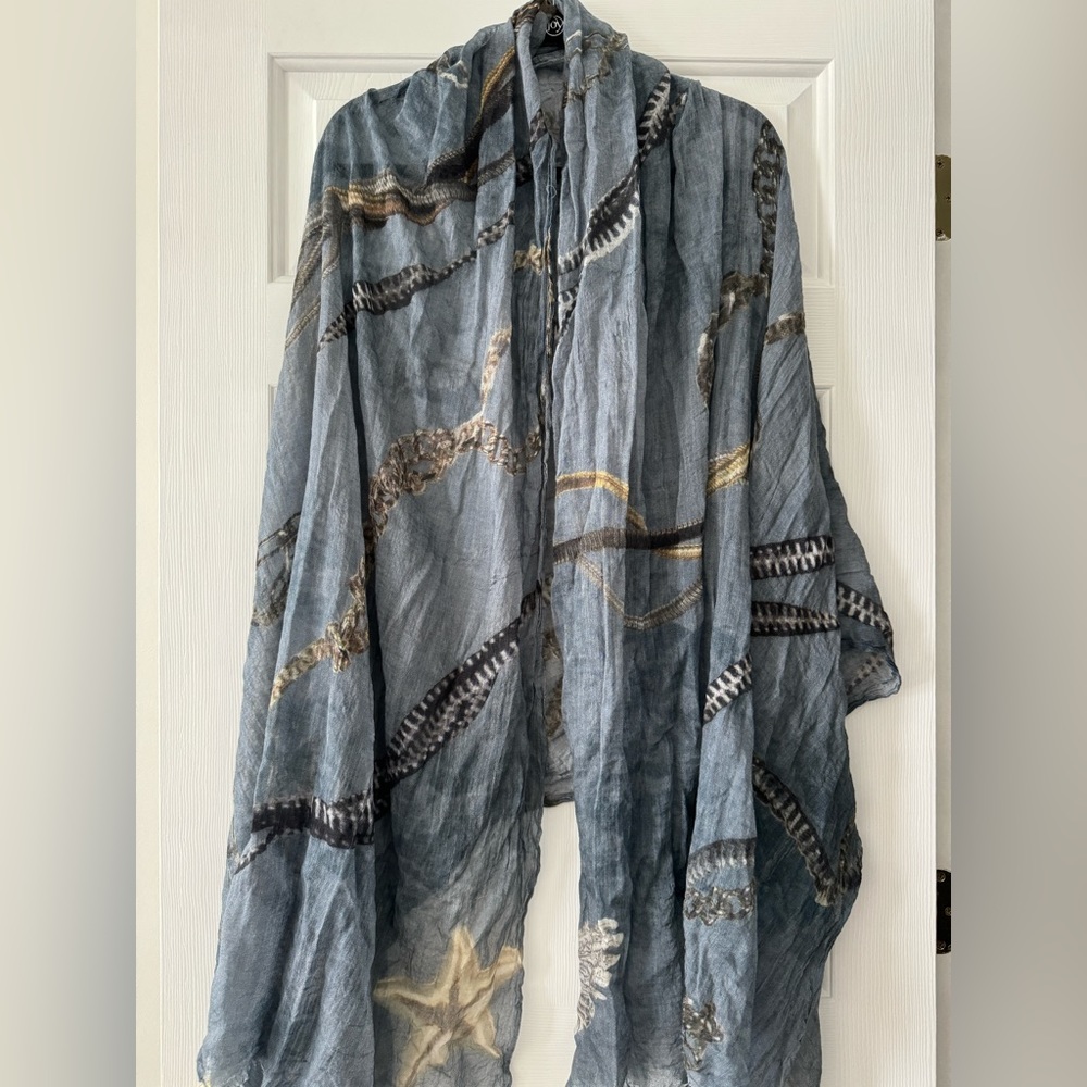 Jimmy Choo Long Silk Scarf